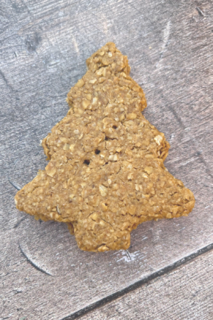 Cheddar Cheese Christmas Tree Dog Treat